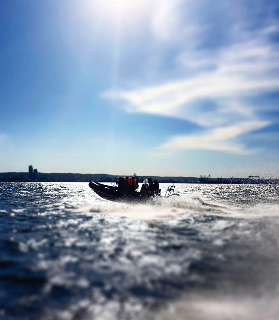 Zobacz miasto z morza… od morza